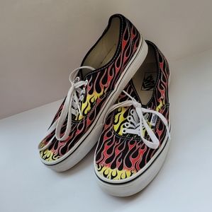 🔥 Vans Mash Up Flame Shoes W 9.5 M 8